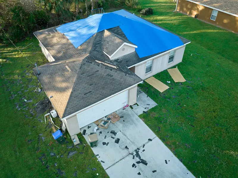 Hail and storm damage roof repair Colorado Springs CO